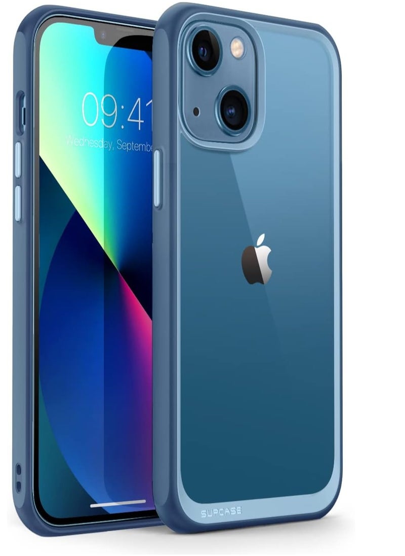 SupCase - SUPCASE Unicorn Beetle Style Series Case for iPhone 13 (2021 Release) 6.1 Inch, Premium Hybrid Protective Clear Case (Azure) - Image 1