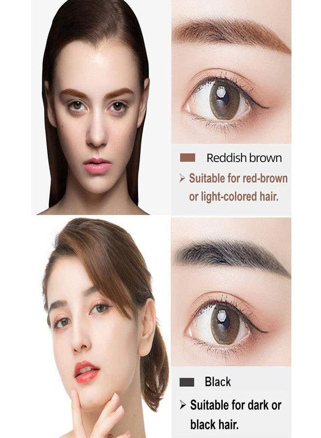 RMYKX 4- Tip Eyebrow Pencil - Waterproof, Easy to Apply Pen for Defined and Looking Eyebrows (Multicolor) - Image 5