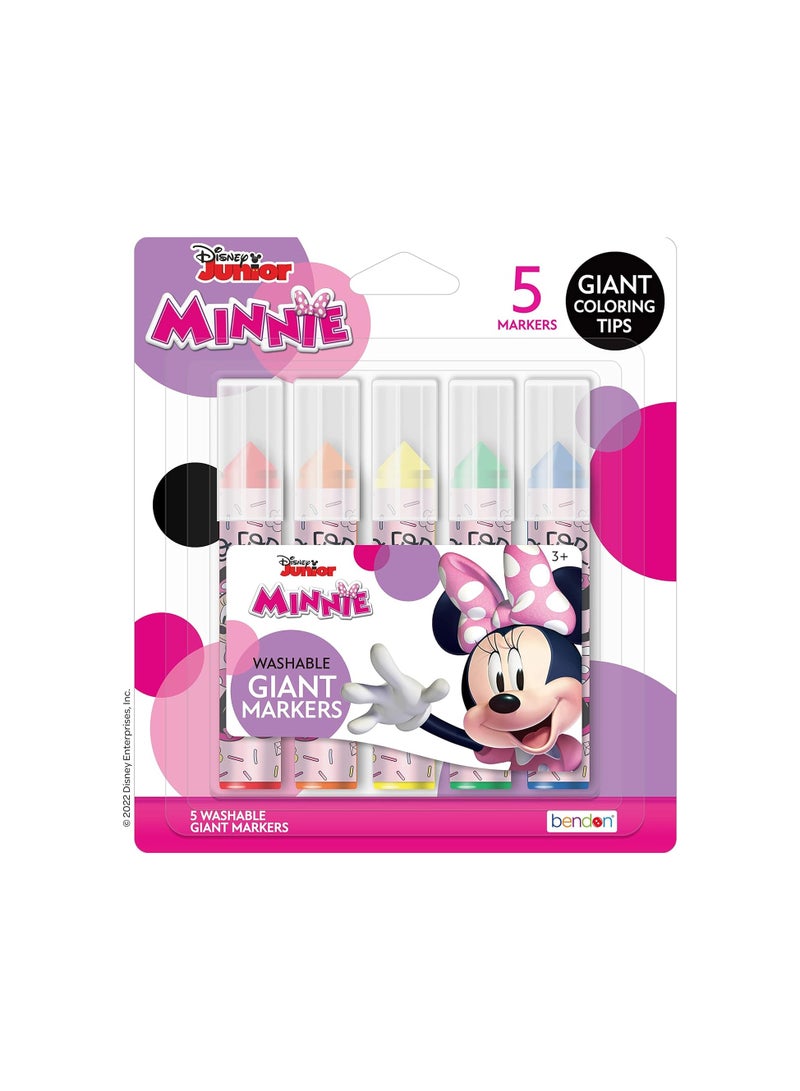 Rainbow max Disney Minnie Mouse 5 Count Giant Markers