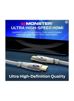 مونستر مونستر كابل HDMI الترا اتش دي 4 كيه من مونستر اسنشيالز بطول 6 قدم - 60/120 هيرتز  - Image 4