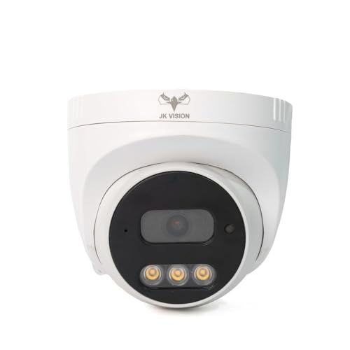 JK Vision 5MP 2Dome IP Camera Combo with 18 LED, Night Vision, Built in Audio, 30M Range, 1 Year Warranty - Image 2