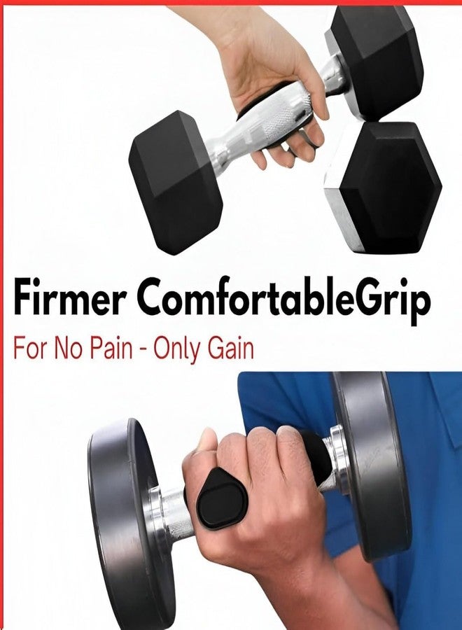 CLOUDTAB Gym Hand Grips with Wrist Wraps for Gym, Anti-Slip Weightlifting Grip for Strength Training, Pull-Ups, Deadlifts & Fitness, Palm Protection with Silicone Grip, Hand Gripper for Workout - Image 4