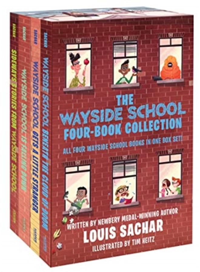The Wayside School 4-Book Box Set : Sideways Stories from Wayside School, Wayside School Is Falling Down, Wayside School Gets a Little Stranger, Wayside School Beneath the Cloud of Doom 