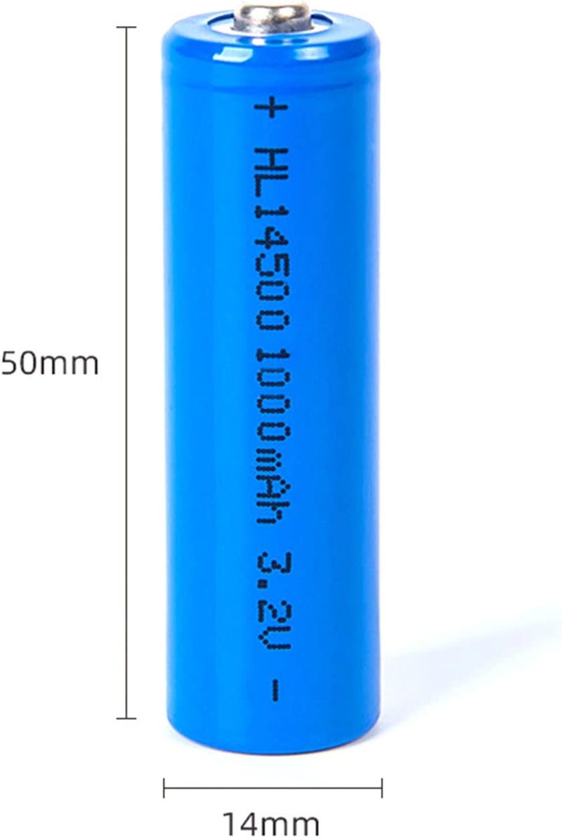 Solar Batteries 3.2V 14505 AA Solar Light Batteries Rechargeable (4PCS) - Image 2