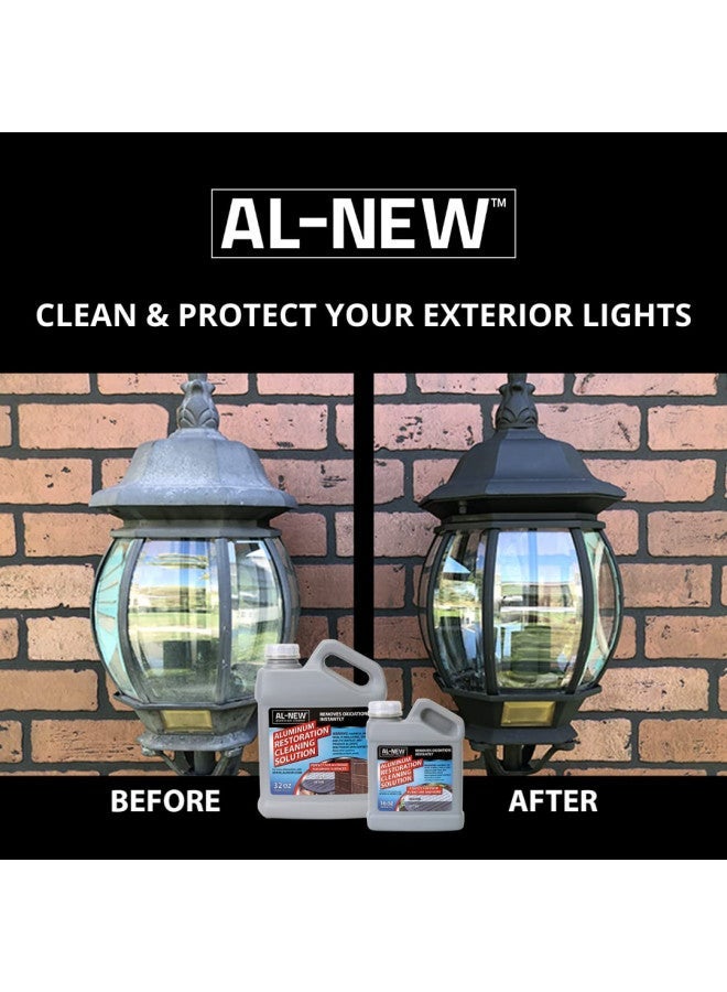 AL-NEW Aluminum Restoration Cleaning Solution | Clean & Restore Patio Furniture, Stainless Steel, and Other Household Metal Surfaces (16 oz.) - Image 4