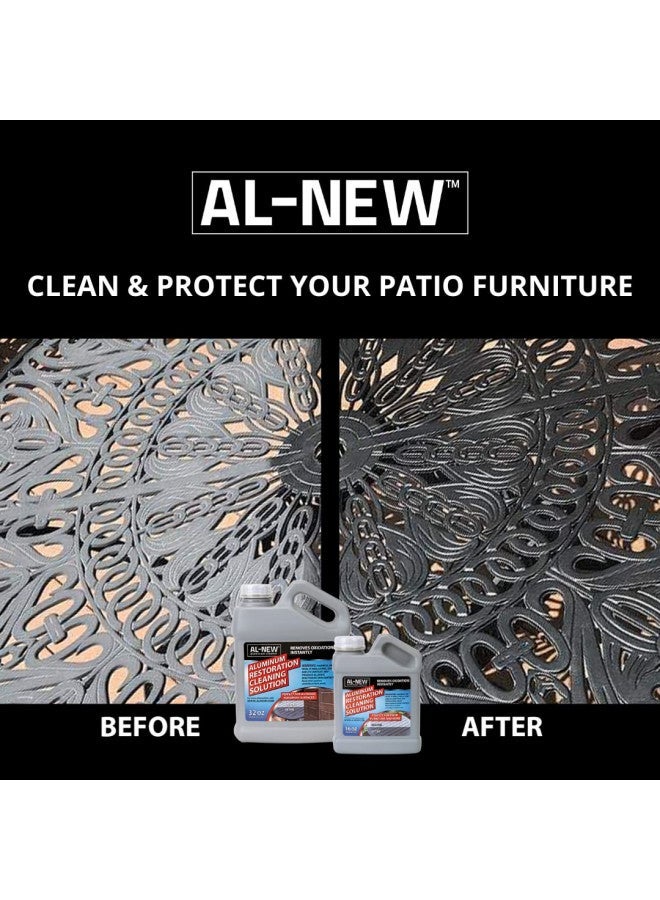 AL-NEW Aluminum Restoration Cleaning Solution | Clean & Restore Patio Furniture, Stainless Steel, and Other Household Metal Surfaces (16 oz.) - Image 3