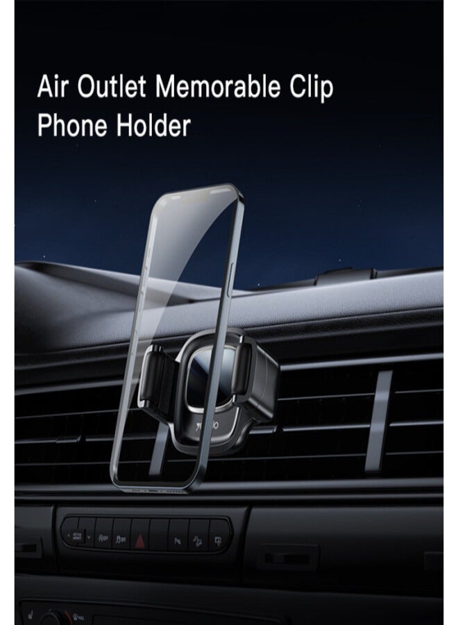 Yesido C161 Air Vent Memoried Clip Phone Holder  - Image 2