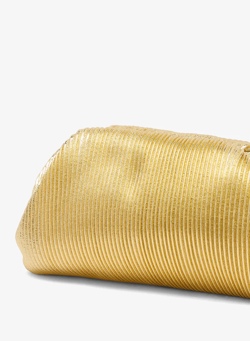 TOPSHOP Tsgolden Clutch Bag