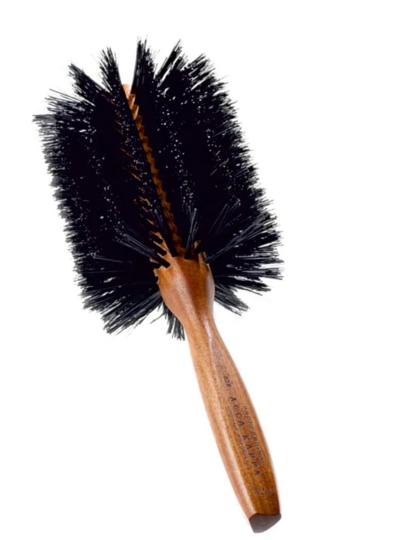Acca Kappa Circular Wood Hairbrush 828 for Perfect Hairstyles 83mm,1un. - Image 1