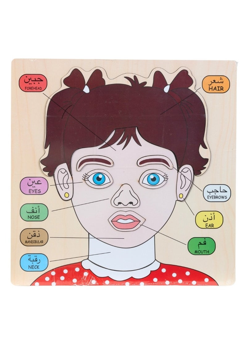 Parts of a woman's face  - Image 1