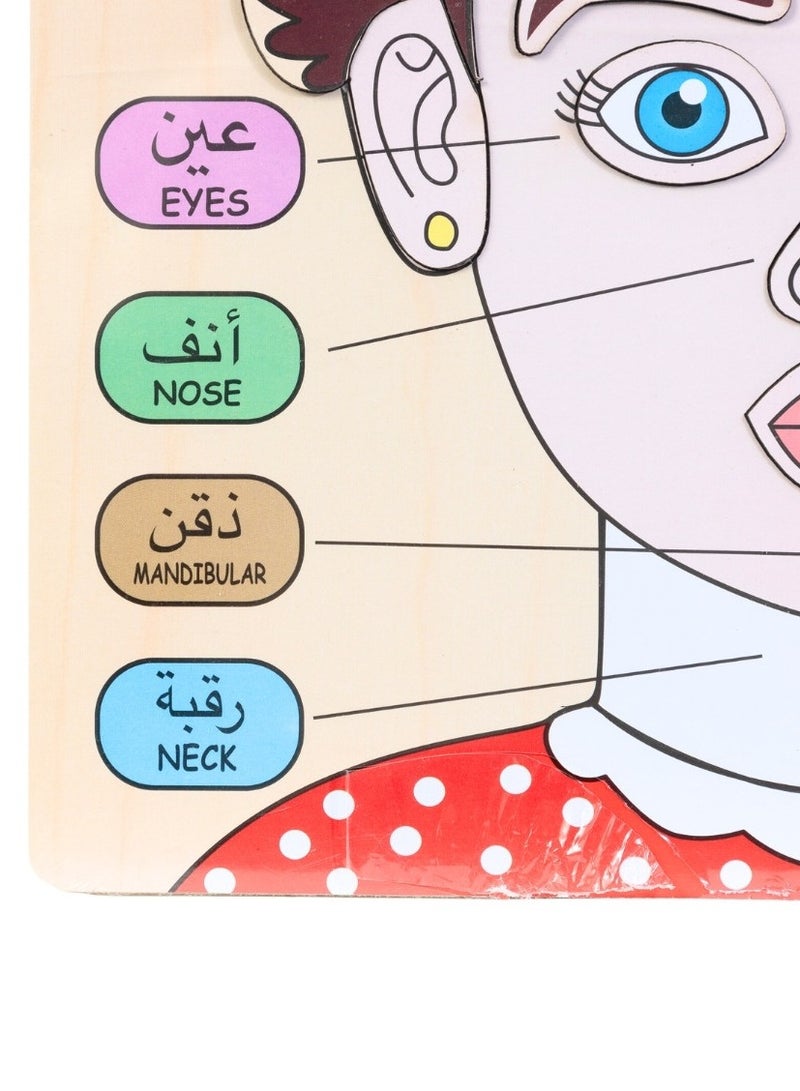 Parts of a woman's face  - Image 2