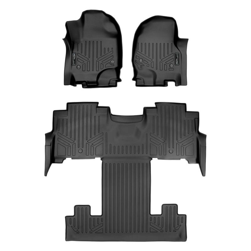 MAXLINER Floor Mats 3 Row Liner Set Compatible with 20182025 Ford Expedition