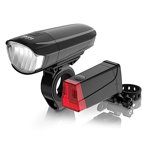 DANSI Bike lights for night riding, super bright with flashing functions. Easy to Install Bike Light Set, bike accessories for Men Women Kids Road Mountain Cycling bicycle accessories bicycle light - Image 1