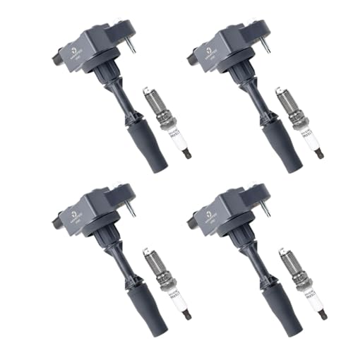 MANATEE UF680 Ignition Coil Pack and Double Iridium Spark Plugs set For 2.0T 2.5L Buick Envision Regal Cadillac ATS CTS CT6 Chevy Blazer Camaro Equinox Malibu GMC Terrain 12627120 12687140 12654078 - Image 1