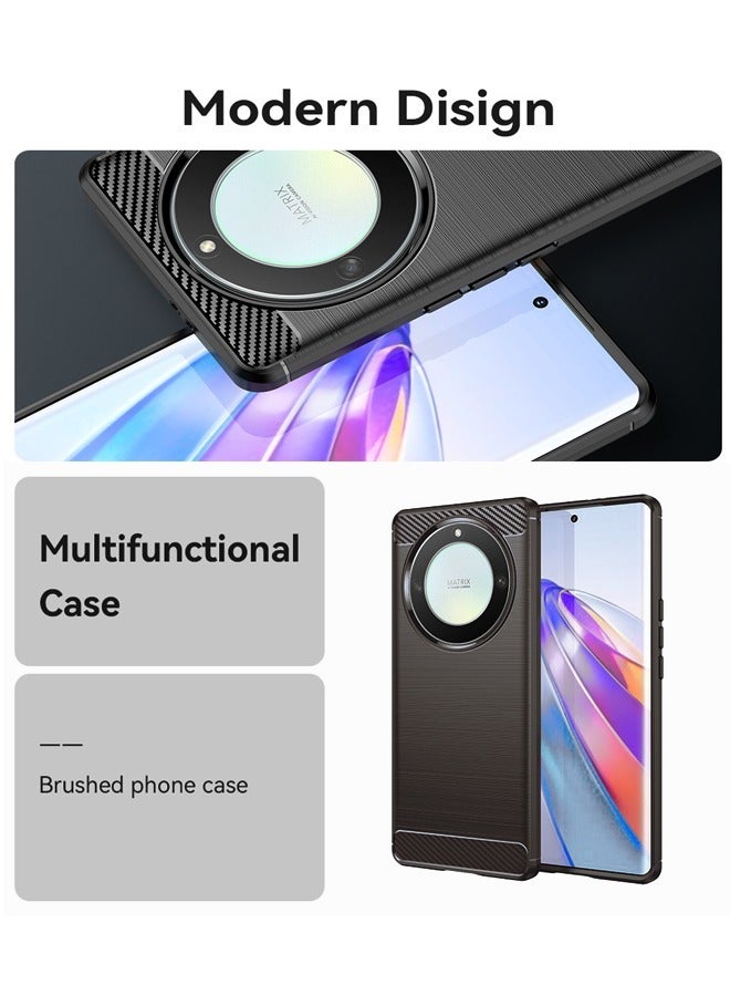 KASTWAVE Huawei Honor Magic 5 Lite/Honor X9A/Honor X40 5G Brushed Phone Case, Made of Soft TPU material, Slim and lightweight, Military-Grade Drop Protection Phone Cover for Honor Magic 5 Lite/X9A/X40 5G  - Image 4
