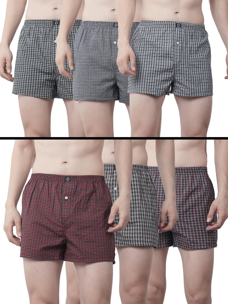 Dollar Mens Cotton Rich Boxer (Pack of 6) - Image 1