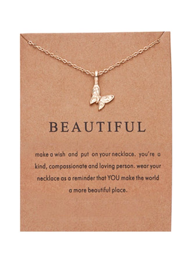 NIBEMINENT - Elegant Butterfly Chic Necklace - Image 1