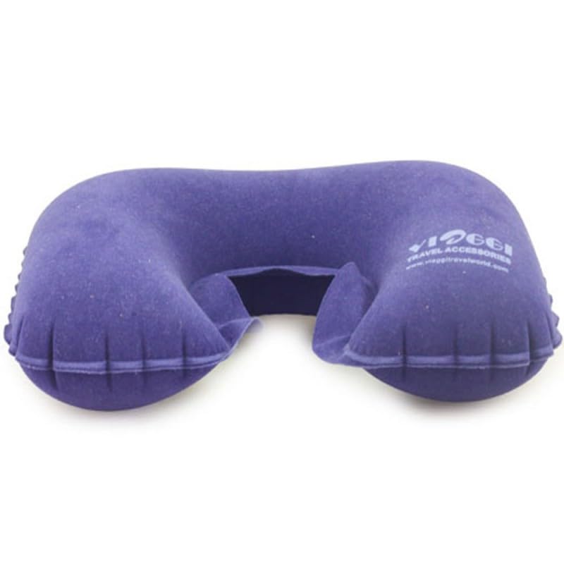 Viaggi Purple Inflatable travel pillow - Image 1