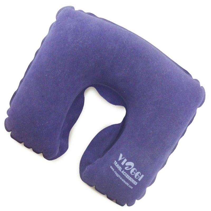 Viaggi Purple Inflatable travel pillow - Image 3