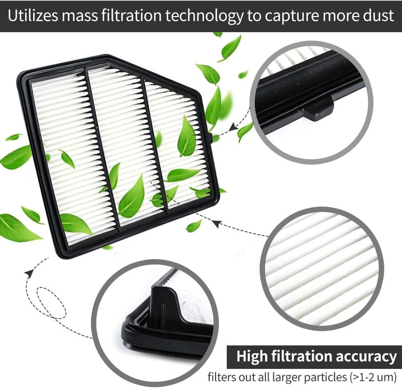 MYADO Engine Air Filter CA12551 for Nissan Altima L4 2.5L (2019-2023) - Image 4