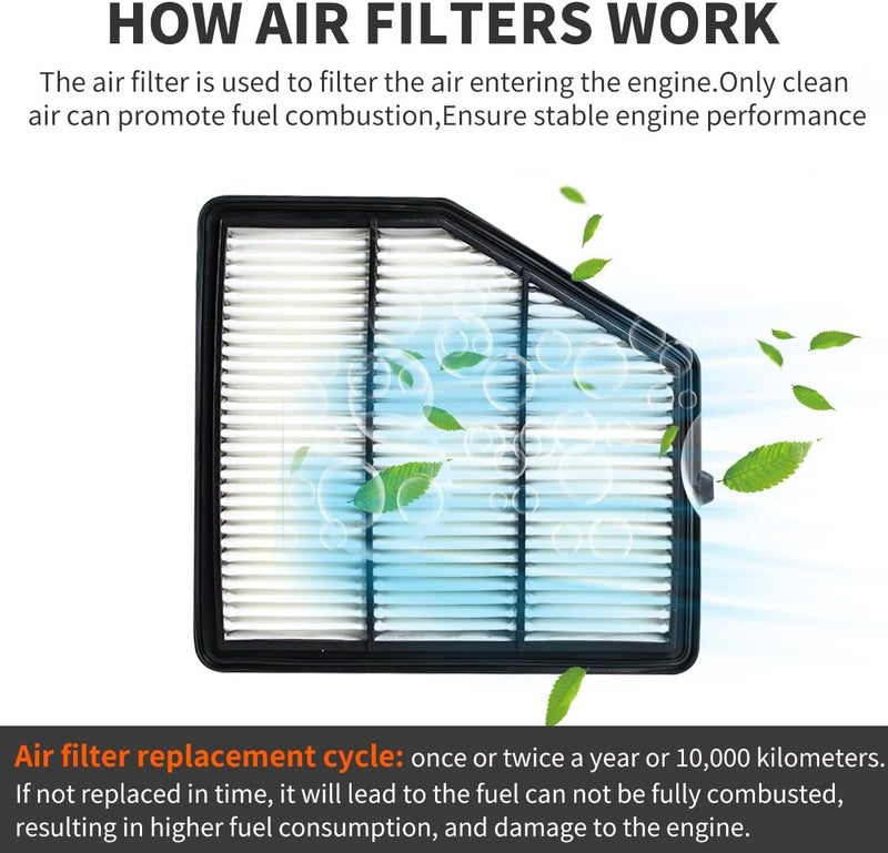 MYADO Engine Air Filter CA12551 for Nissan Altima L4 2.5L (2019-2023) - Image 3