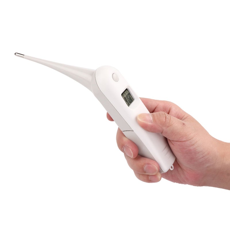 Livestock Thermometer: LCD Display, High Accuracy Metal Probe - Ergonomic Handle, Durable Build Electronic Thermometer for Pig, Cattle, Sheep, Horse Livestock - Image 3