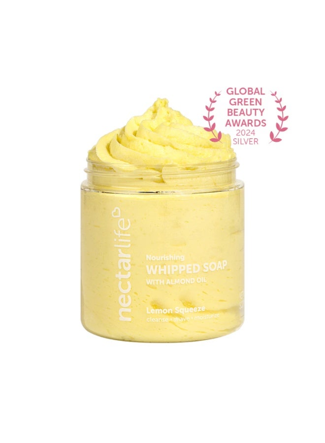 Nectar Life Whipped Soap and Shave Butter, 5 oz (Lemon Squeeze) - Image 1