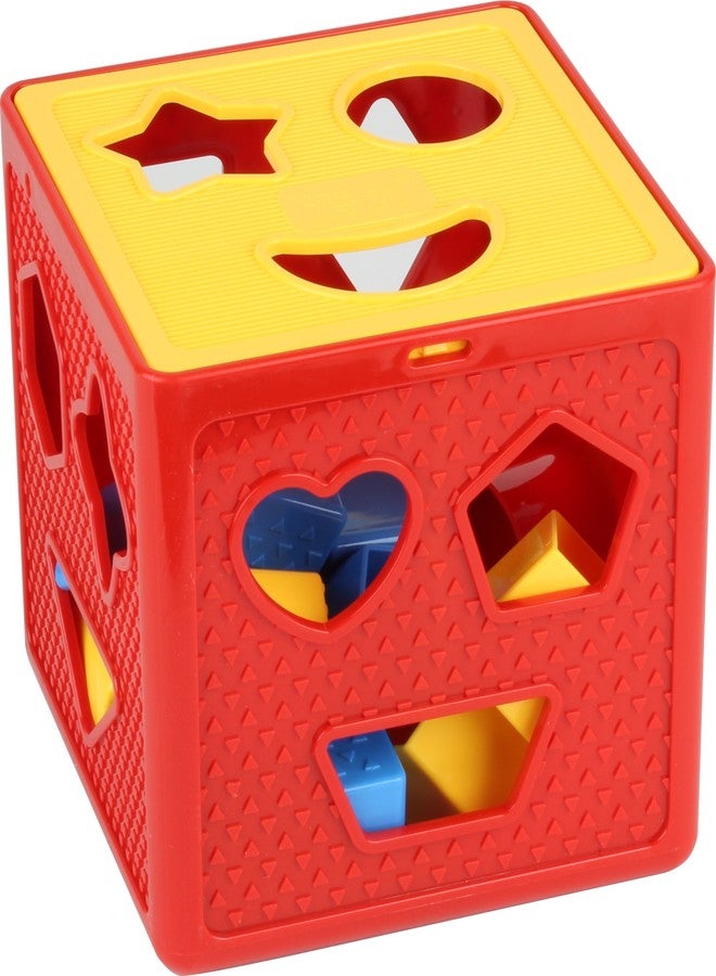 Play22 Baby Blocks Shape Sorter Toy - Childrens Blocks Includes 18 Shapes - Learning Color Recognition - Colorful Sorter Cube Box - My First Baby Toys - Toys Gift for Boys & Girls - Image 2