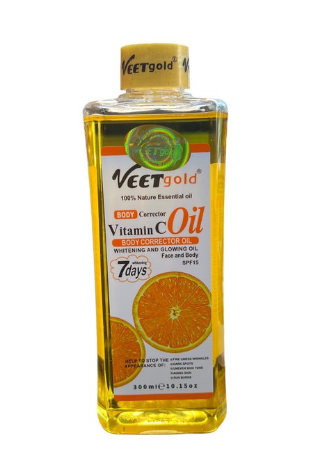 Orange Vitamin C Oil Body Corrector Oil 300ml