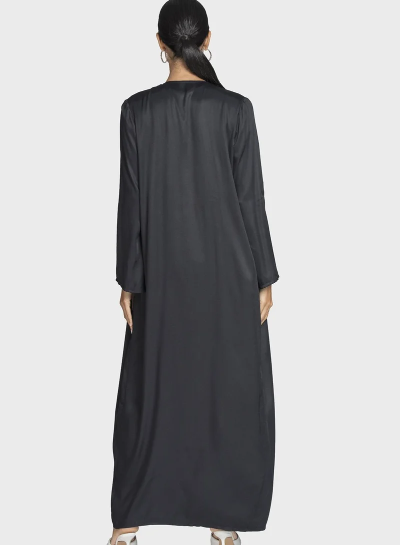 KAYFI Classic Coloured Abaya