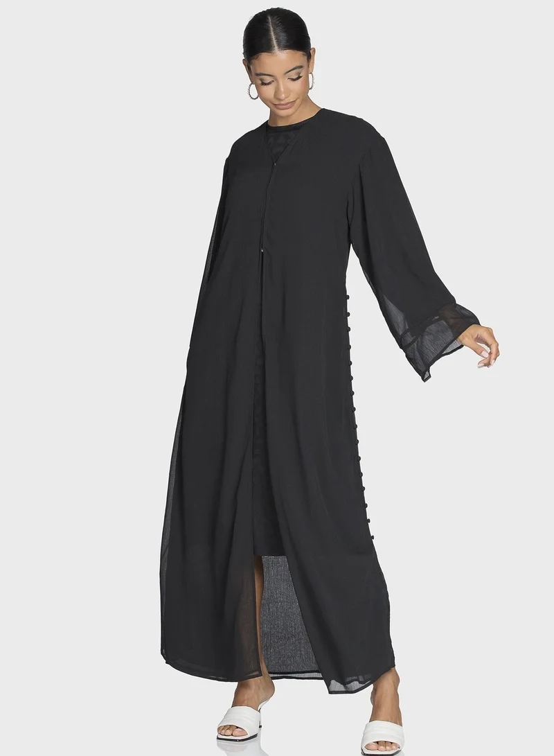 KAYFI Classic Coloured Abaya
