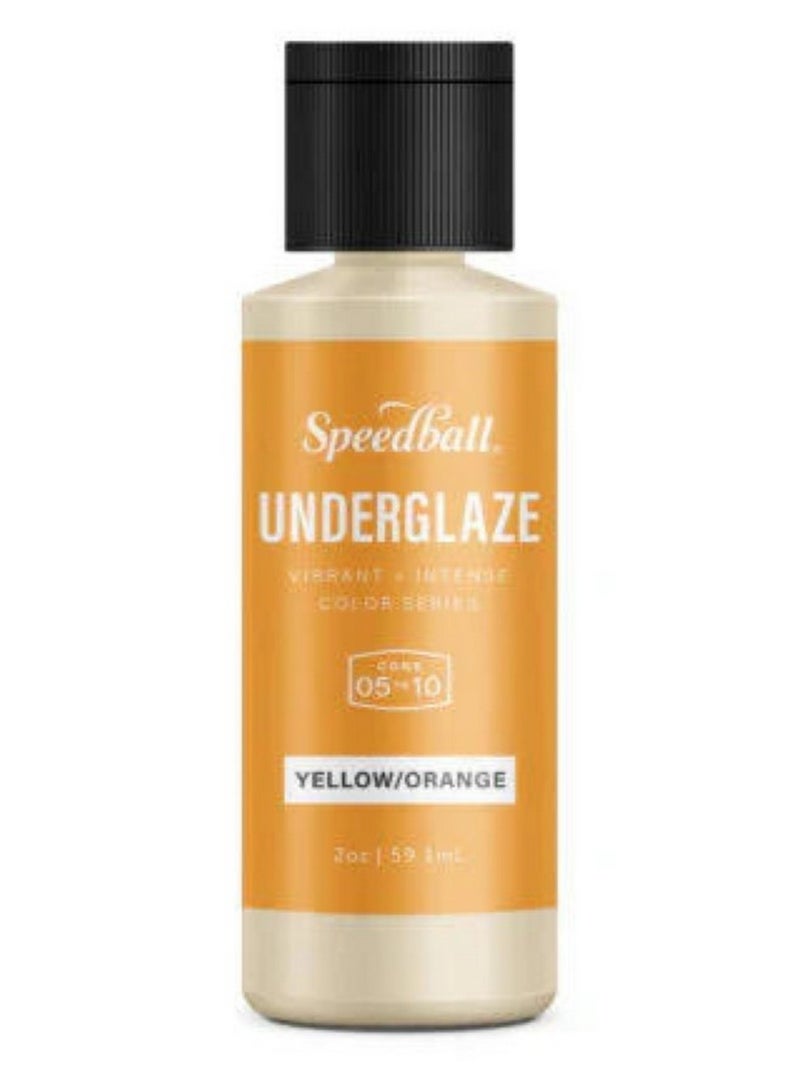 Speedball Ceramic Underglaze Yellow Orange 59.1 ML - Image 1