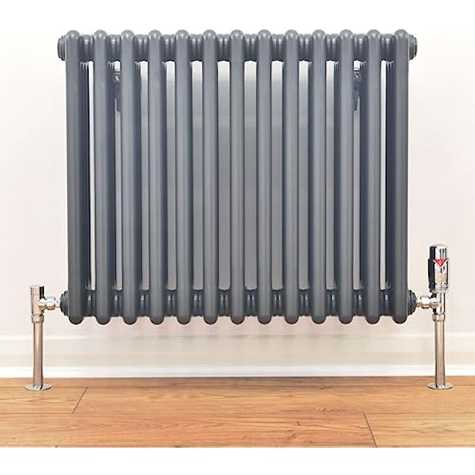 THERMOSTATIC RADIATOR VALVES AND ANGLED LOCKSHIELD VALVE - CLASSY AND MODERN DESIGN 1/2" X 15MM ANGLED RADIATOR VALVES (CHROME) - Image 3