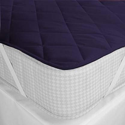 Rajasthan Crafts Premium Hotel Quality Single Size 100% Waterproof Mattress Protector Smooth Fabric Fits Up 8-12 Inch Mattress Breathable Noiseless Cover and Washable (Blue, 36x78 Inch) - Image 3