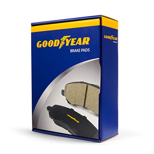 Goodyear Brakes GYD866 | Ceramic Front Brake Pads fit BAIC BJ20 20-18, X65 20-18; Chrysler 200 14-11, Sebring 10-01; Dodge Avenger 14-08, Caliber 12-07, Stratus 05-01 & More - See Applications Below - Image 3