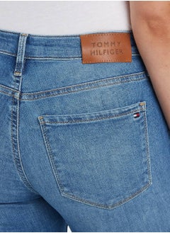 TOMMY HILFIGER Women's Skinny Jeans - Cotton Blend, Blue  - Image 5