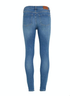 TOMMY HILFIGER Women's Skinny Jeans - Cotton Blend, Blue  - Image 4