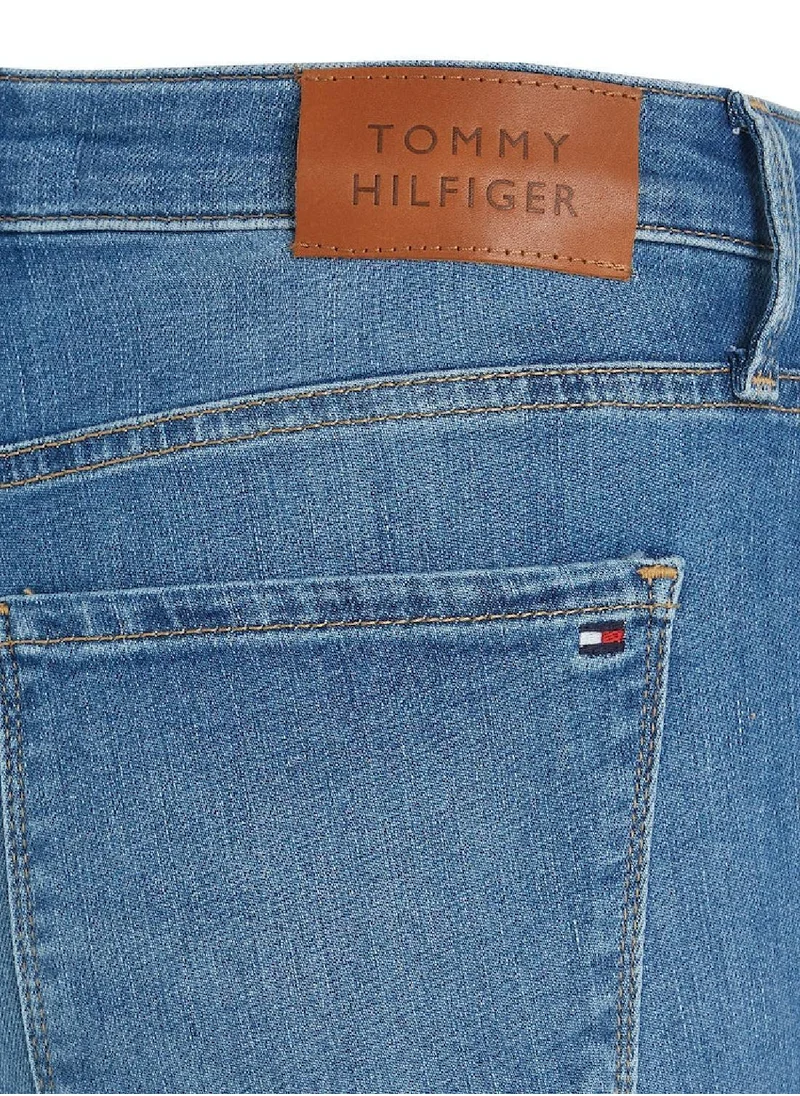 TOMMY HILFIGER Women's Skinny Jeans - Cotton Blend, Blue