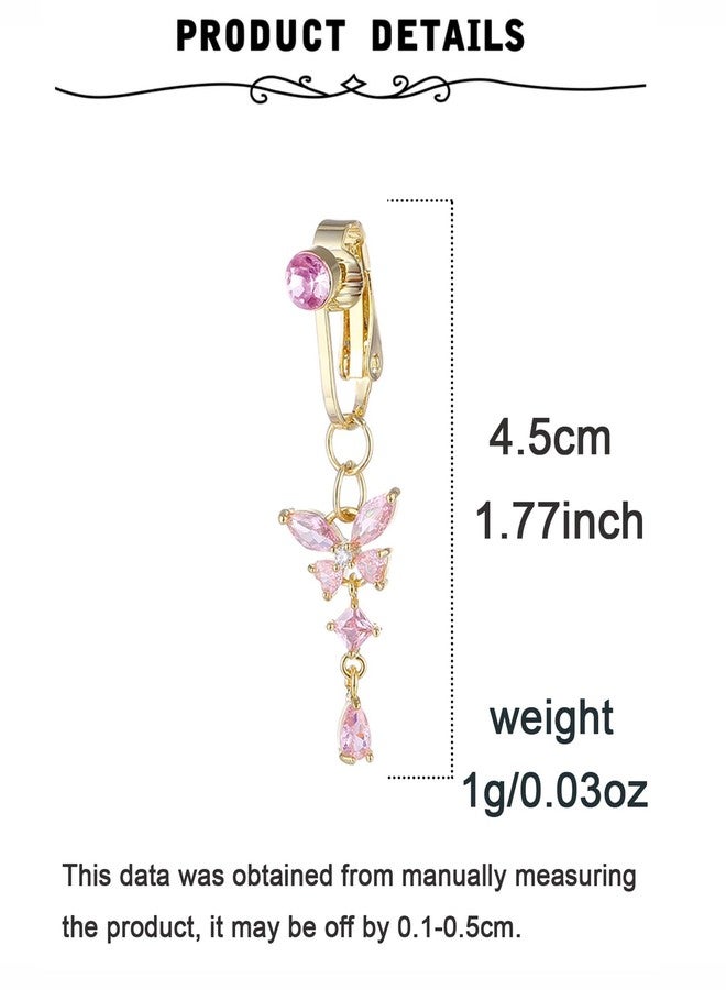 Longita Fake Belly Ring - Clip-on Button Rings, Piercing and Earrings, Metal, stainless-steel - Image 3