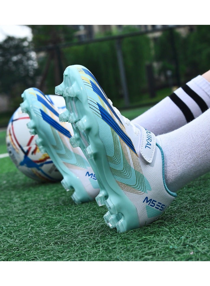SKT Shiketro Children's Anti-slip Football Boots All Seasons Outdoor Sports Shoes on Grass - Image 4