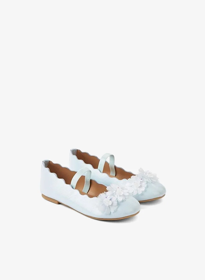 Flora Bella By Shoexpress Girls Slip-On Ballerina Shoes