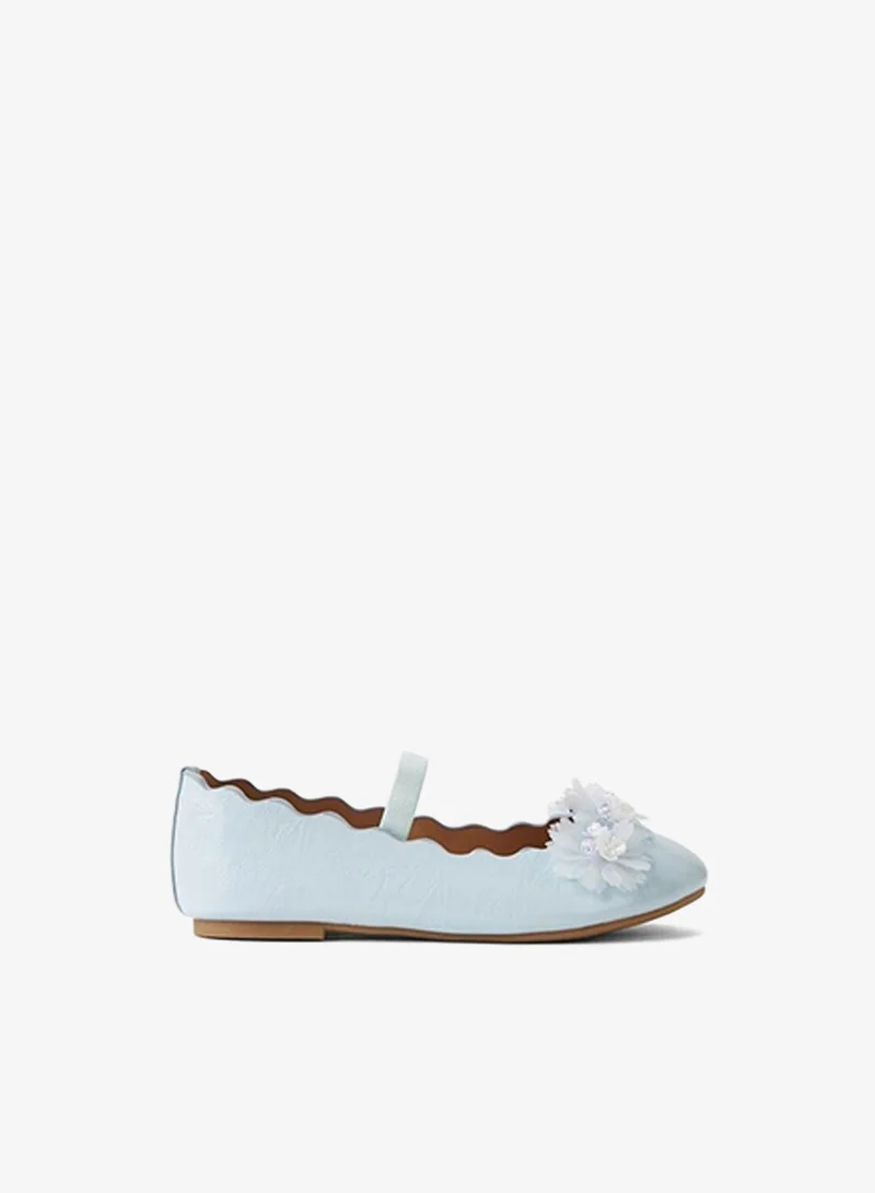 Flora Bella By Shoexpress Girls Slip-On Ballerina Shoes