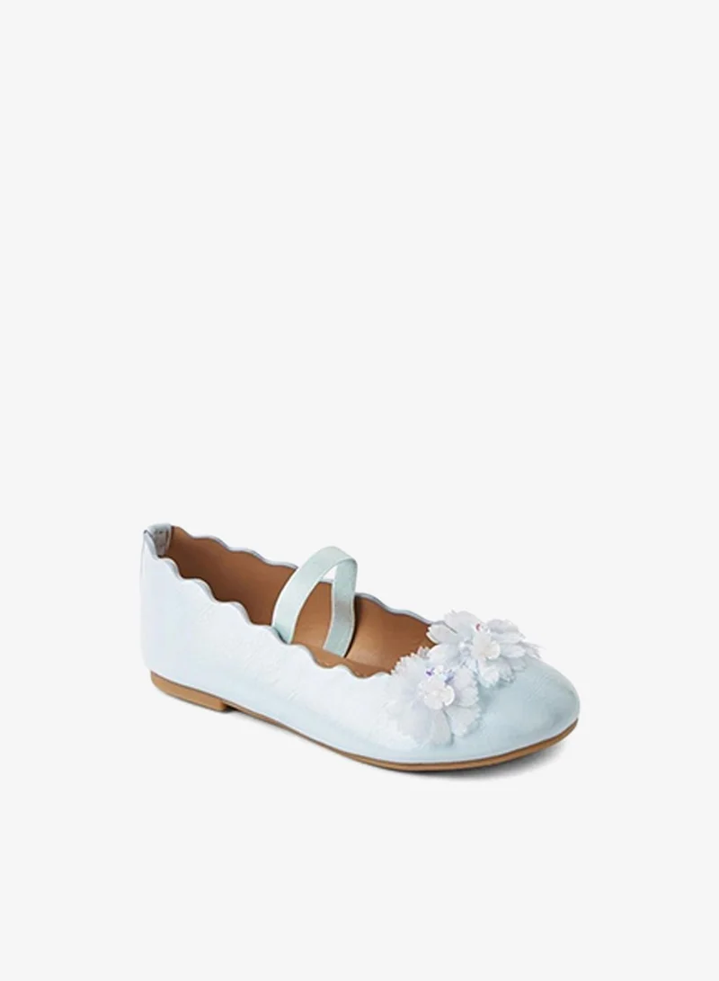 Flora Bella By Shoexpress Girls Slip-On Ballerina Shoes