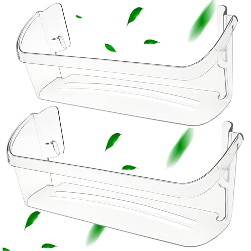 MIFLUS 242126602 Refrigerator Door Bin Shelf Replacement Compatible for Frigi.daire Cros.ley Refrigerator Door Bin-by MIFLUS-242126602 Bottom Door Bins FFSS2615TS5 LFSS2612TF0 LFSS2612TF4-2 Packs - Image 1