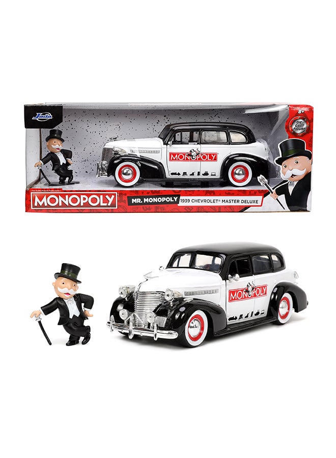 JADA Mr. Monopoly 1939 Chevy Master 1:24  - Image 1