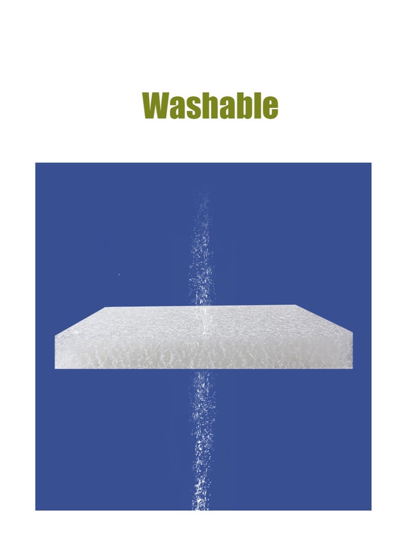 ايكانبو وسادة مقعد الاستحمام 40*40*5 سم (بما في ذلك قلب وسادة الألياف 4D وغطاء الوسادة)، وسادة كرسي الاستحمام الناعمة لكبار السن، سهلة التنظيف وسريعة الجفاف، قابلة للغسل، مصنوعة من مادة ألياف الهواء 4D - Image 4