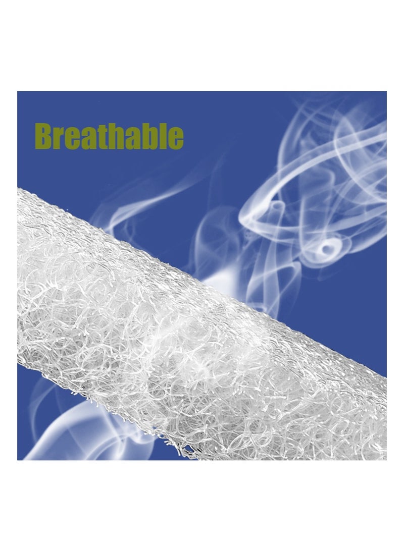 ايكانبو وسادة مقعد الاستحمام 40*40*5 سم (بما في ذلك قلب وسادة الألياف 4D وغطاء الوسادة)، وسادة كرسي الاستحمام الناعمة لكبار السن، سهلة التنظيف وسريعة الجفاف، قابلة للغسل، مصنوعة من مادة ألياف الهواء 4D - Image 5