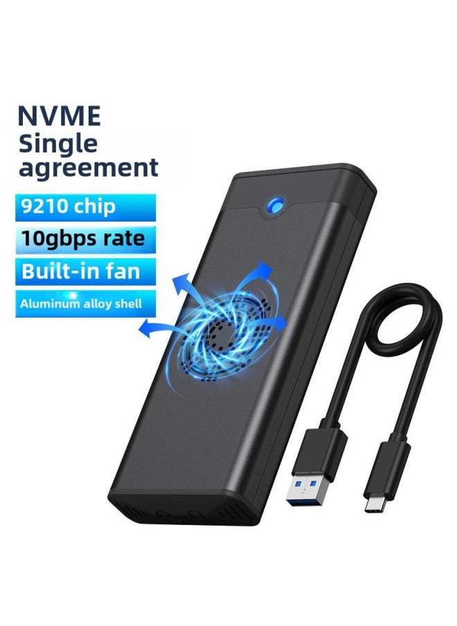 ماركة غير محددة صندوق محرك أقراص الحالة الصلبة المحمول M2 NVME PCIe SSD ثنائي البروتوكول M.2 صندوق محرك أقراص صلبة خارجي NGFF SATA-اللون: NVME اللوحة الأم رقم 8  - Image 1