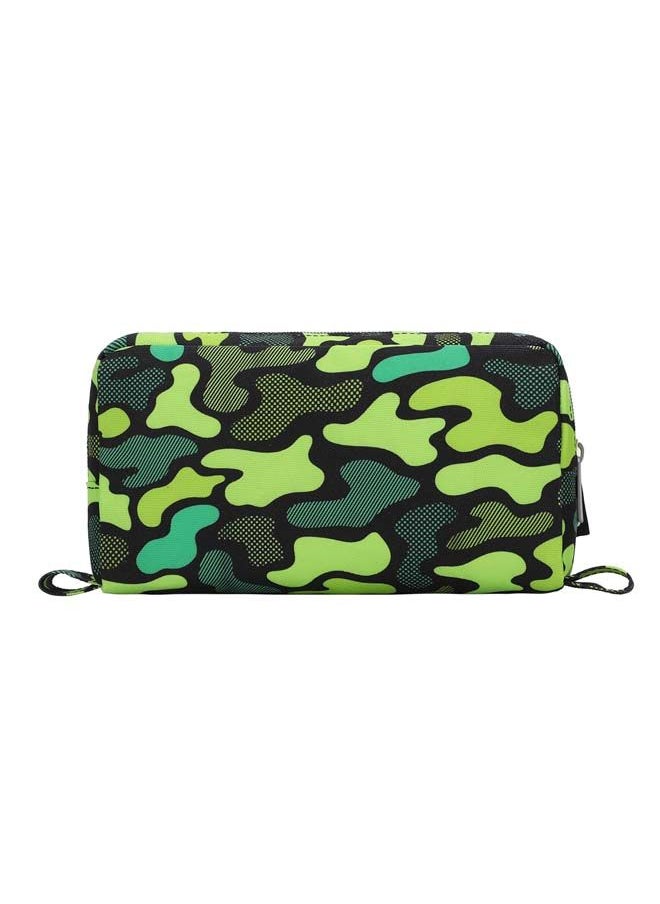 CUBS - Cubs Junior Neon Green Camo MultiColor Pencil Case - Image 1