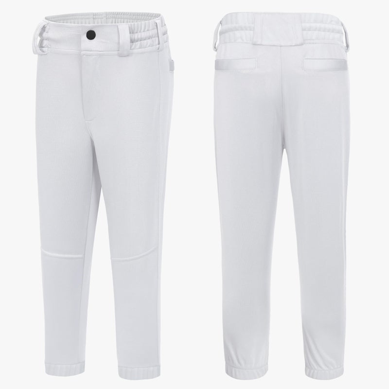 MIVEI 2T/3T/4T/5T Toddler Knicker Baseball Pants Youth Boys Girls Softball Pants Kids Tee Ball Pants with Belt Loop UPF50+ - Image 2